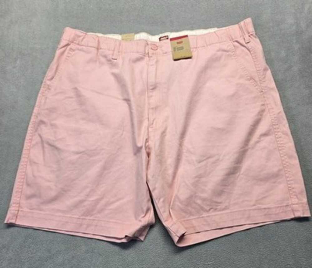 NWT Levi's XX STRETCH CHINO EZ SHORT LEVI STRAUSS COMFORT PINK-ISH Pink Size XXL